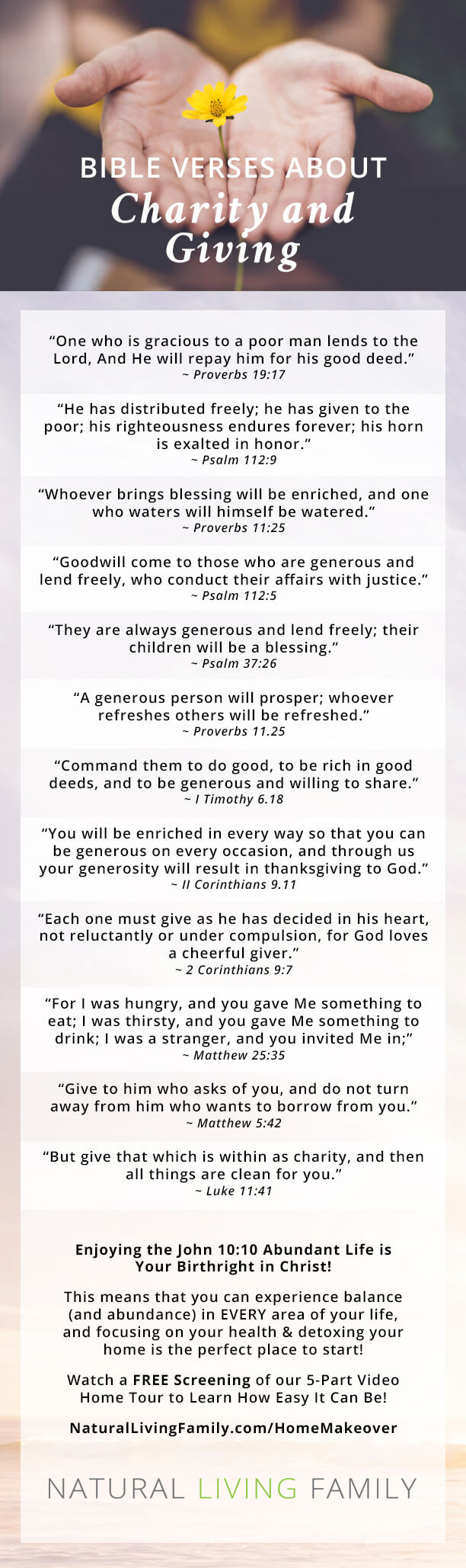 Bible Verses About Charity and Giving