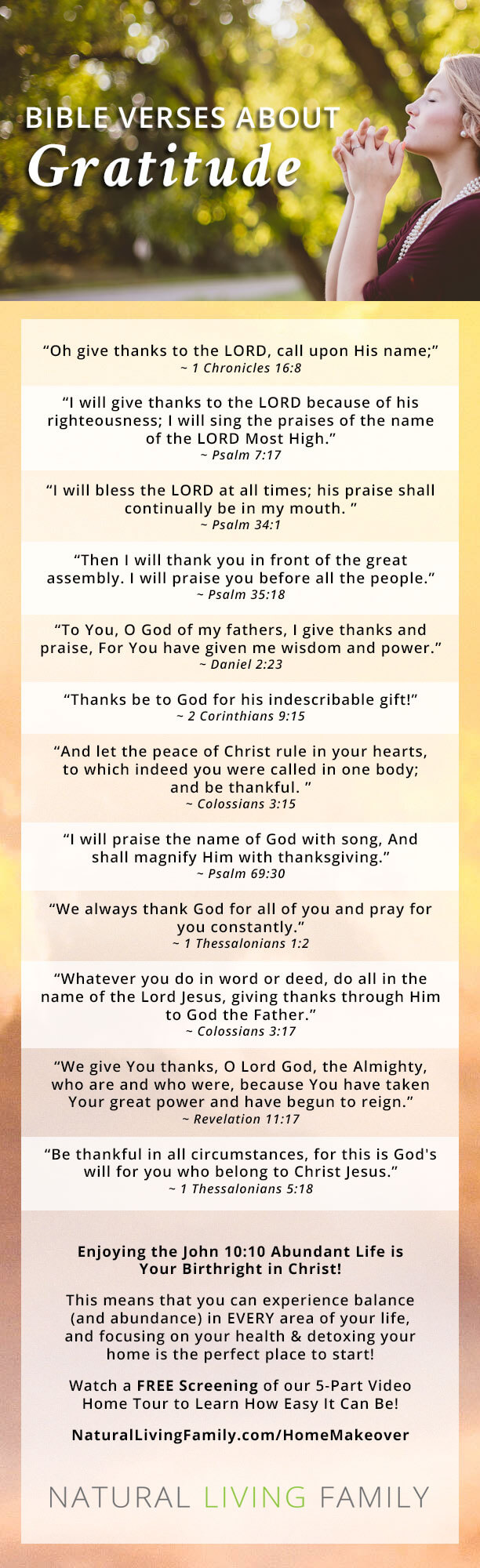 Bible Verses About Gratitude